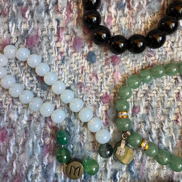 Colorful Beaded Bracelets Set - Picture 3 of 8